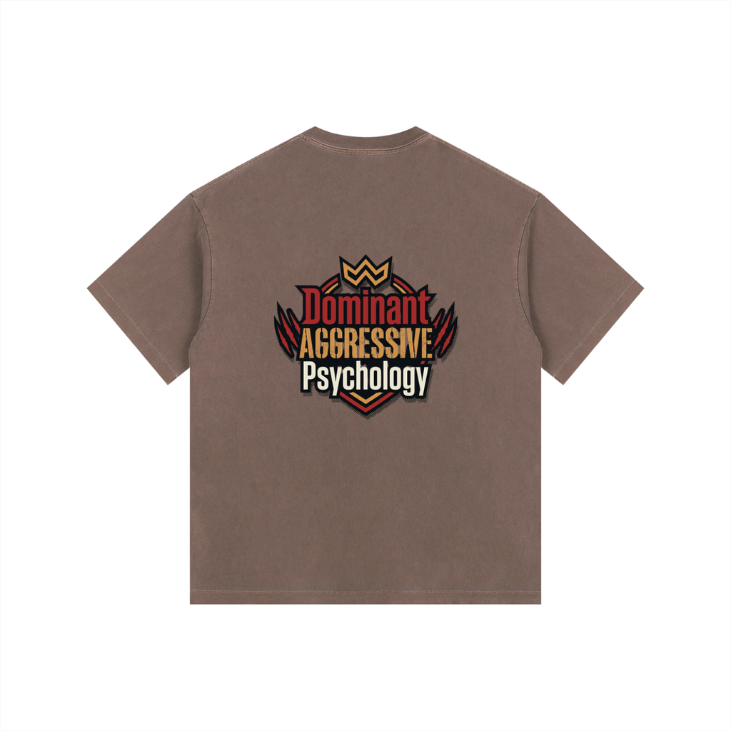 Vintage Washed Oversized Cotton T-Shirt