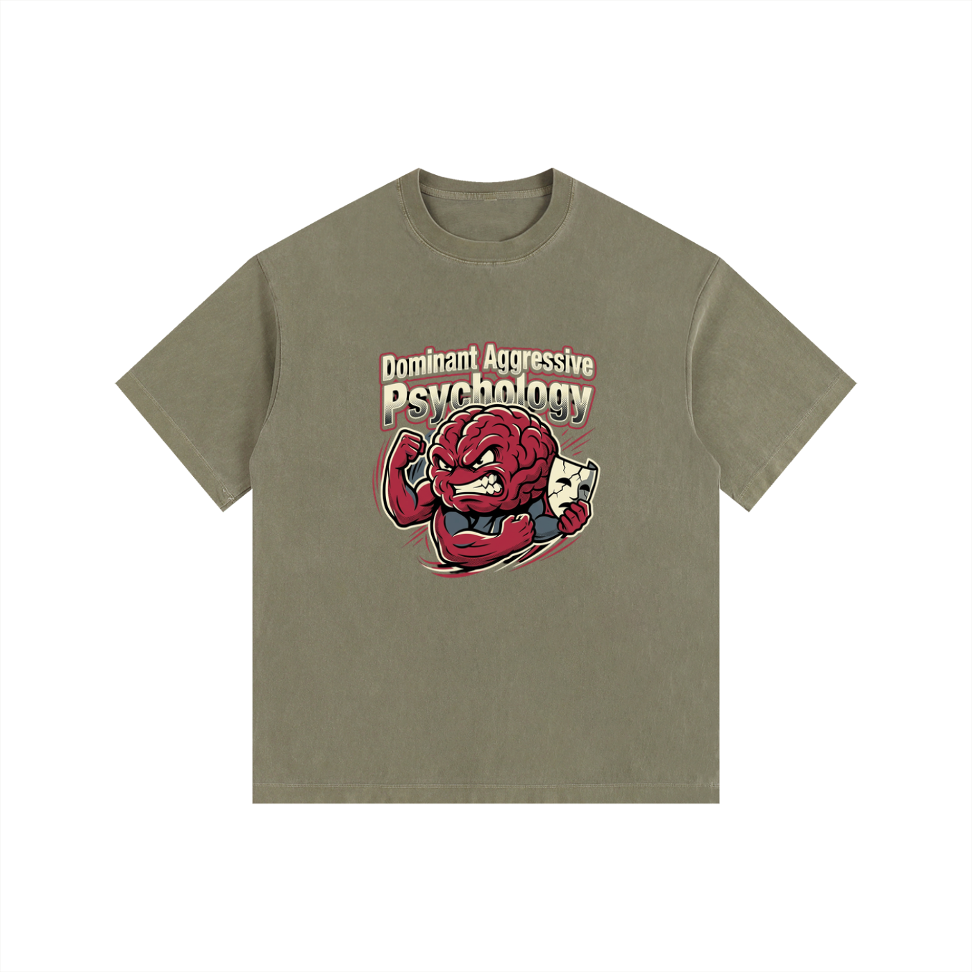 Vintage Washed Oversized Cotton T-Shirt