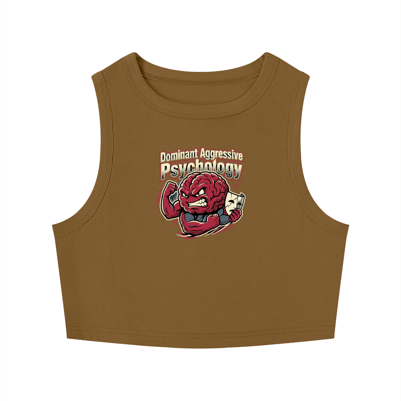 Women's Tight Crewneck Crop Tank Top