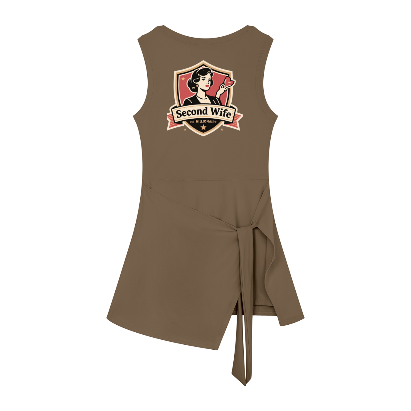 Second wife of millionaire Women’s A-Line Sleeveless Dress