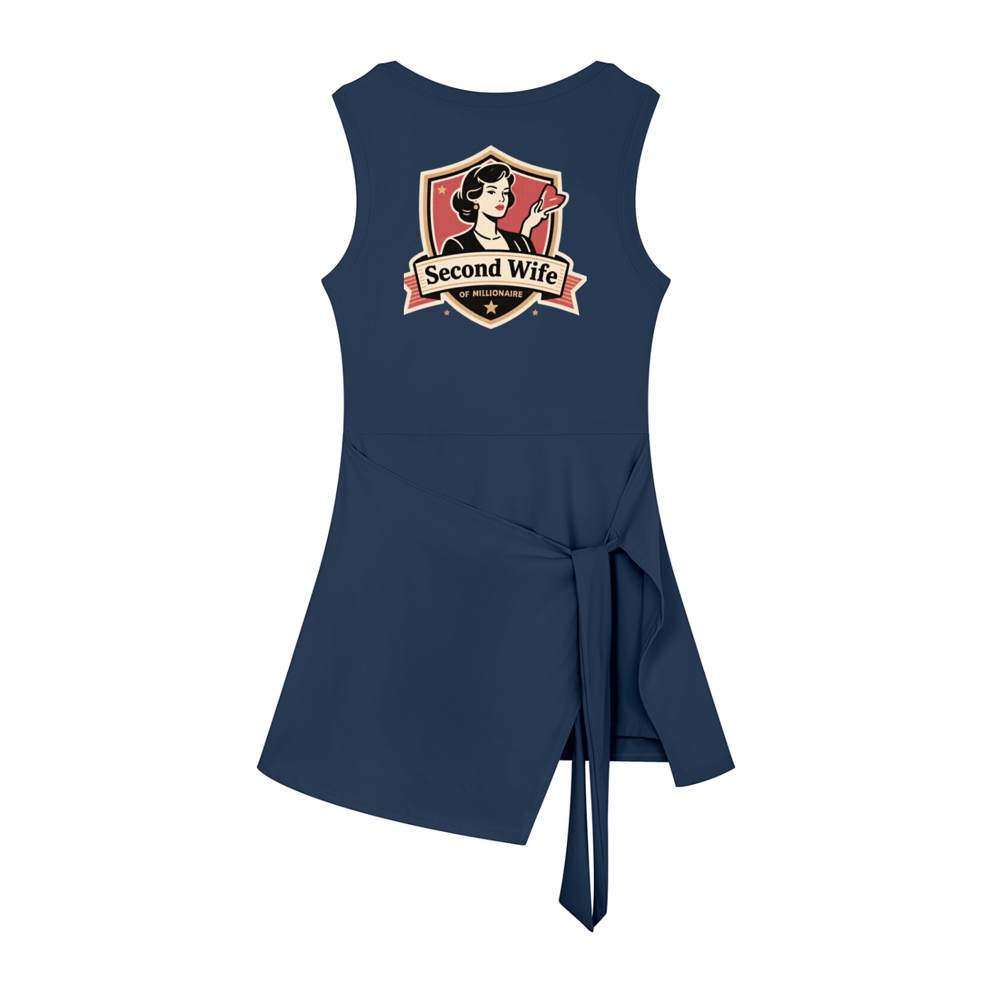 Second wife of millionaire Women’s A-Line Sleeveless Dress