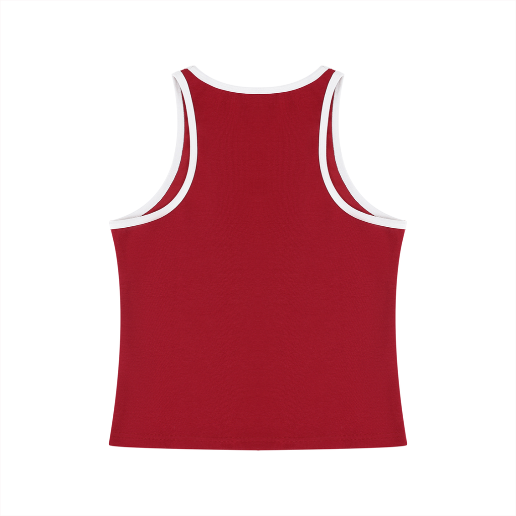 Муж и любовник оба магнаты Women's Color Block Cropped Tank Top