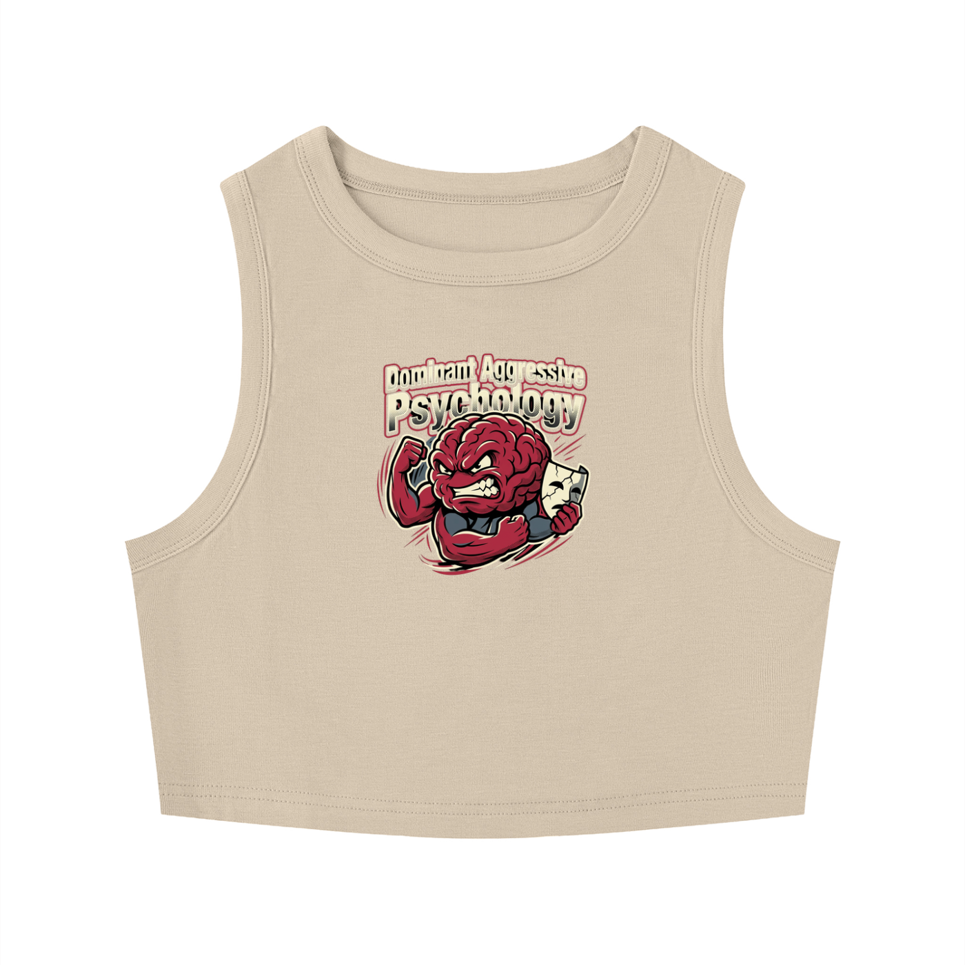 Women's Tight Crewneck Crop Tank Top