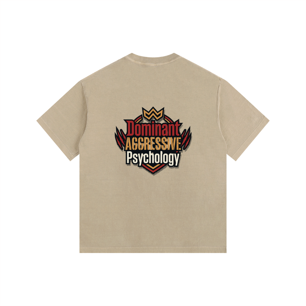 Vintage Washed Oversized Cotton T-Shirt