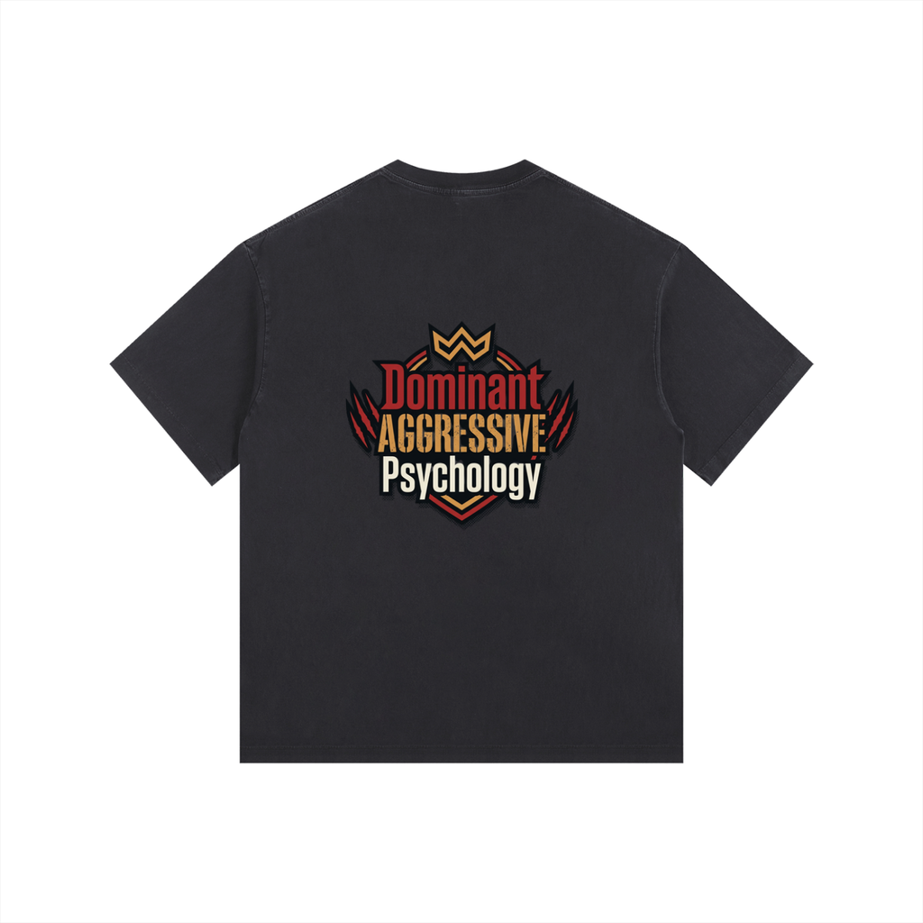 Vintage Washed Oversized Cotton T-Shirt