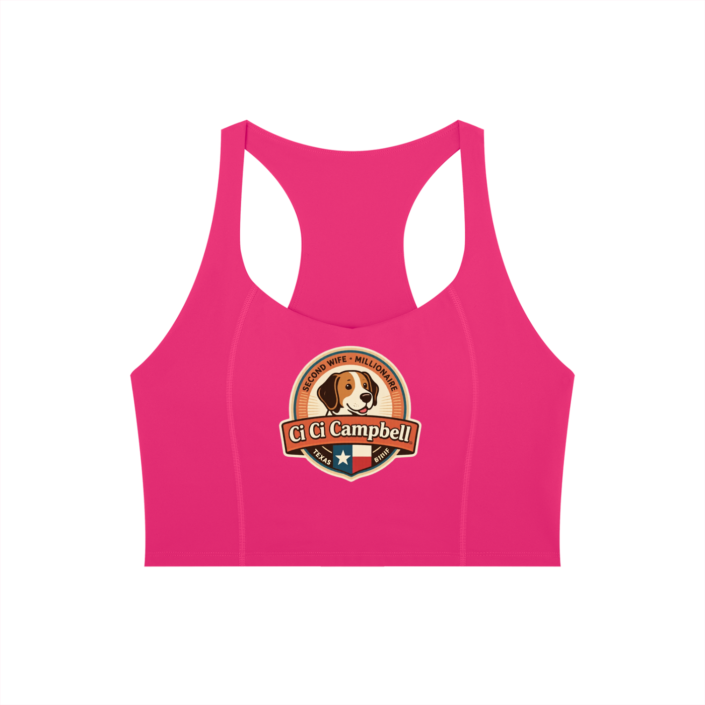 Second wife of millionaire Women’s Tight Paneling Yoga Tank Top