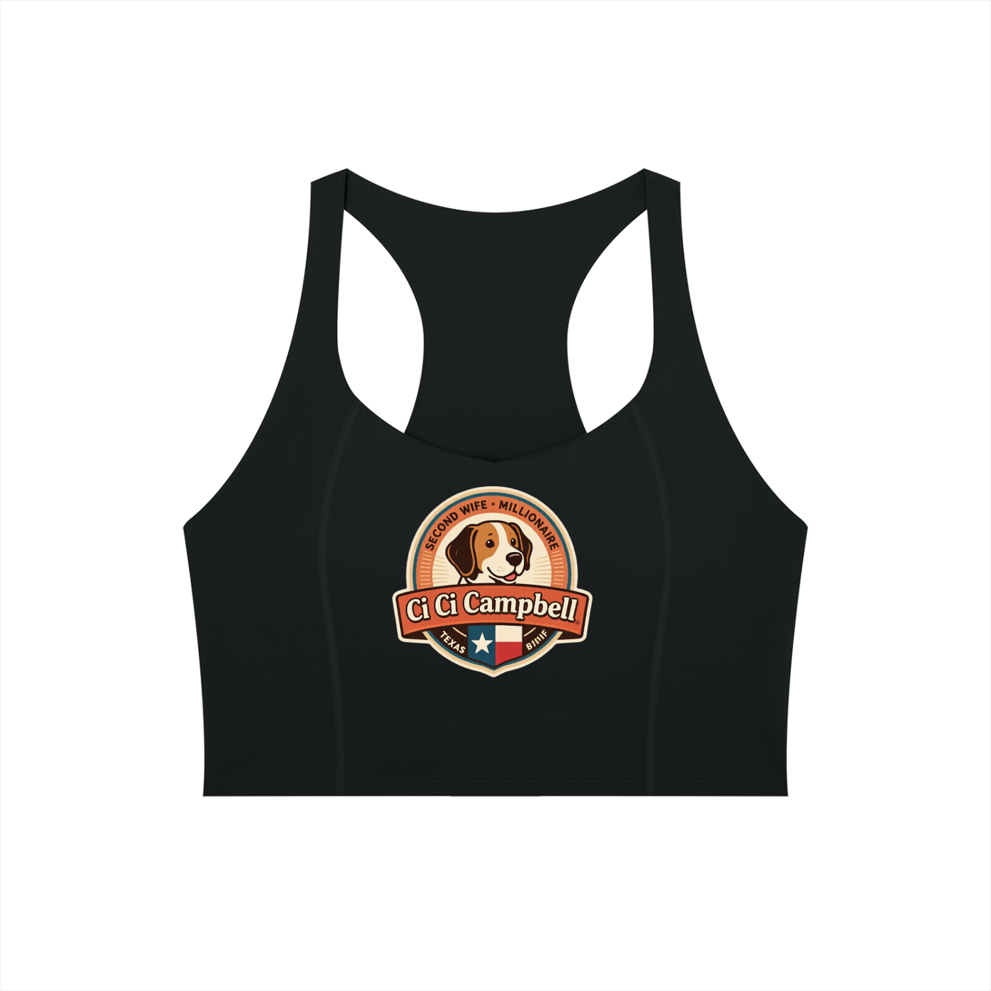Second wife of millionaire Women’s Tight Paneling Yoga Tank Top