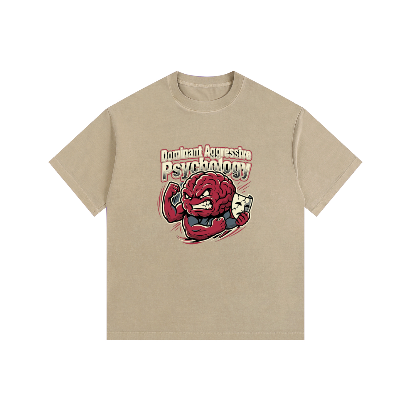 Vintage Washed Oversized Cotton T-Shirt