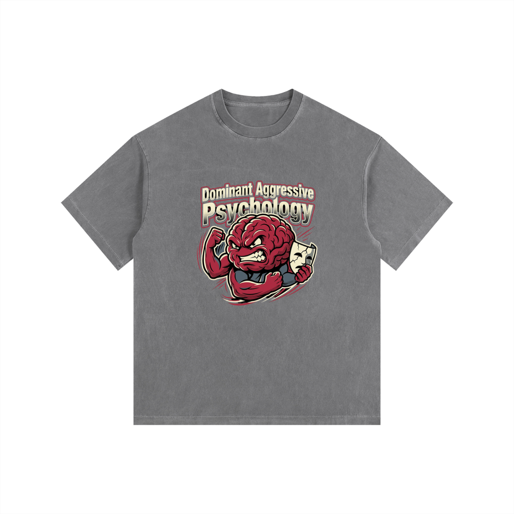 Vintage Washed Oversized Cotton T-Shirt
