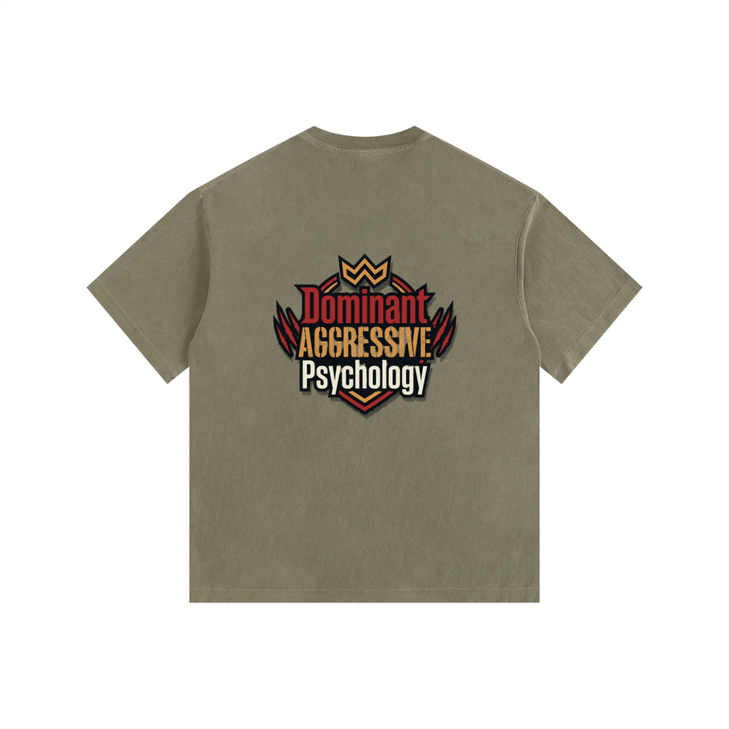 Vintage Washed Oversized Cotton T-Shirt