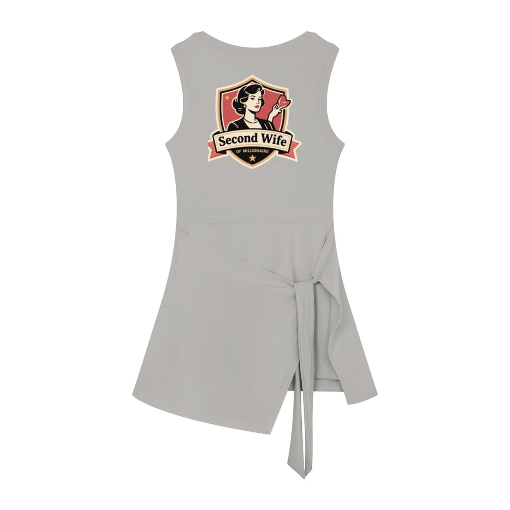 Second wife of millionaire Women’s A-Line Sleeveless Dress