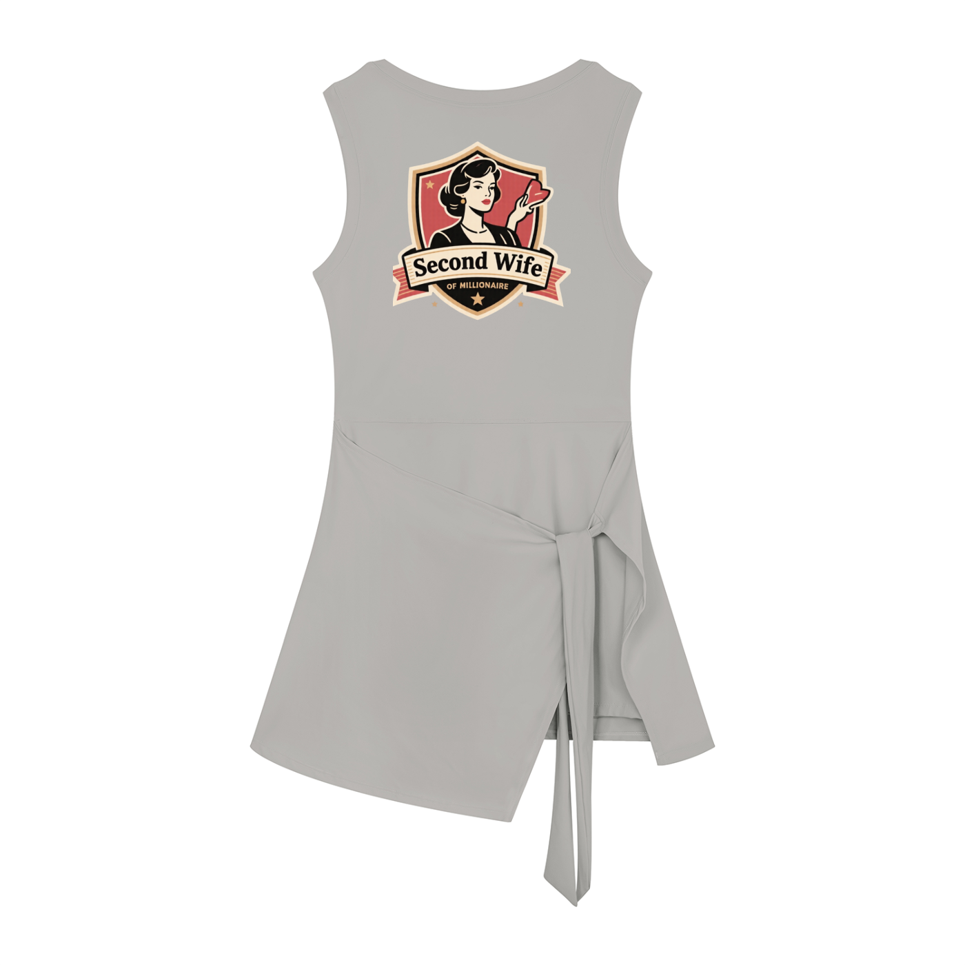 Second wife of millionaire Women’s A-Line Sleeveless Dress